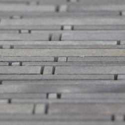 Grey Matte Random Brick Pattern Marble Stone Tiles - Home Accessories & Decor