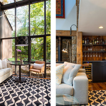 Philadelphia Contemporary Living Room