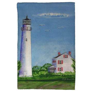 Fenwich Island Lighthouse Kitchen Towel - Two Sets of Two (4 Total)