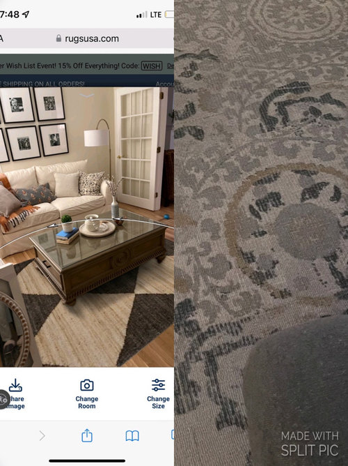 do these area rugs coordinate?