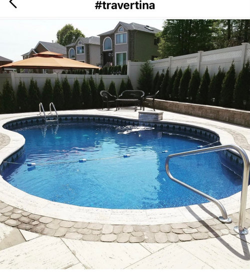 material suggestions needed for new pool build