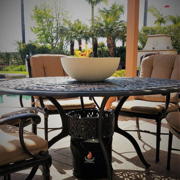 Large Firepit Table Top Fire Bowls