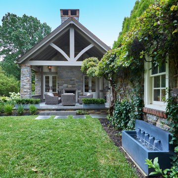 English Tudor Remodel in Radnor