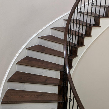 Stairs With Tile Risers