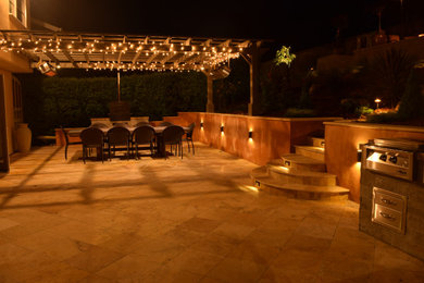 Patio - mediterranean patio idea in San Francisco