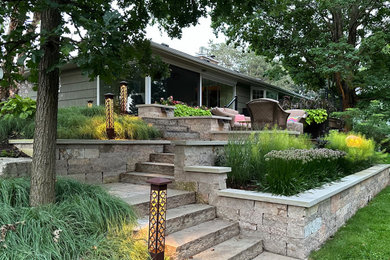 This is an example of a traditional water fountain landscape in Minneapolis.
