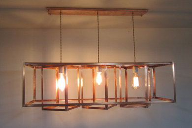 Industrial Geometric Chandelier