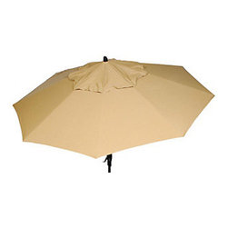 Christy Sports 11' Crank Tilt Market Umbrella - Outdoor Umbrellas