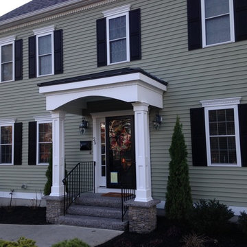 Portico on Colonial