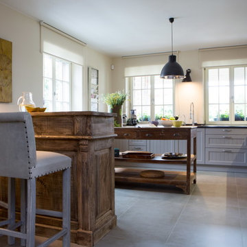 The elegant French style house in Pilsen