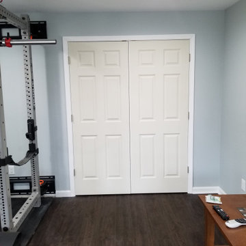 Two Story Home Addition with Home Gym and Four Seasons Room