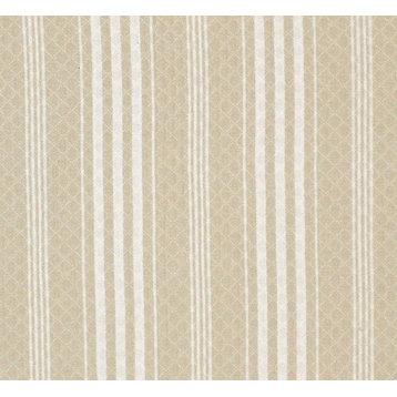 Stripe Fabric Matelasse Tan, Standard Cut