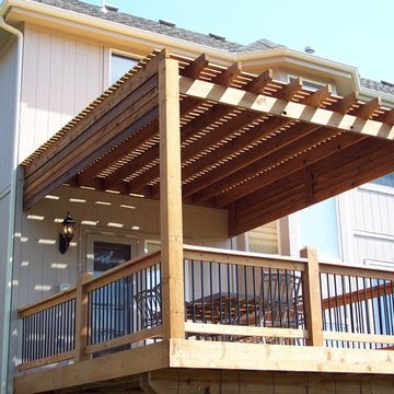 El-Scari - Cedar Deck with Pergola.