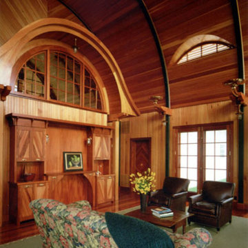 Shingle Style Horse Barn