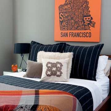 Russian Hill Modern Bachelor Pad