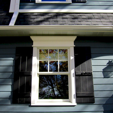 Dutch Colonial Home Remodel, Windows & James Hardie Siding in Park Ridge, IL