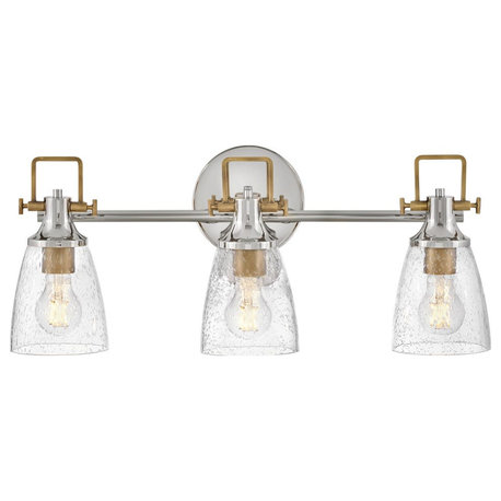 Hinkley 51273PN Easton Medium Three Light Vanity