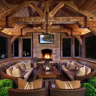 Tongue And Groove Ceiling With Exposed Rafters Ideas