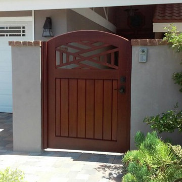 Craftsman and Cottage Style Custom Gates by Garden Passages