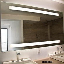 Backlit mirror