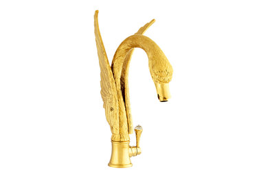 Swan collection. Luxury faucet series