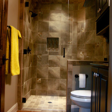Elegant Walk-In Shower