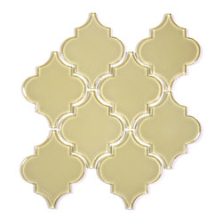Arabesque Glass Tile  Water Jet Series - Breaking Dawn - Tile