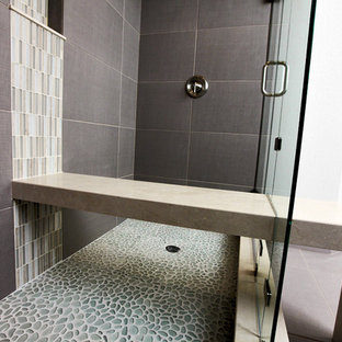 Durham Quartz Shower Curb | Houzz