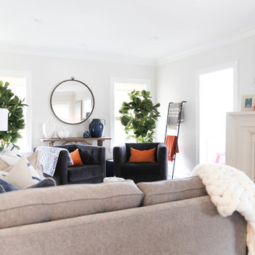 Our Houzz: Bright, Breezy Living Room Caps a Hectic Renovation