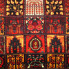 Persian Rug Bakhtiari Design Pillow 15"x30'"