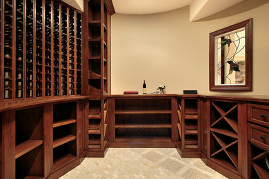 Wine cellar - wine cellar idea in Seattle