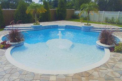 Photo of a traditional pool in Tampa.