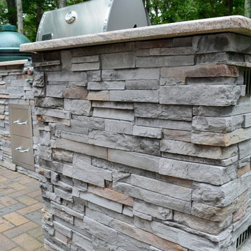 Front Renovation & Outdoor Kitchen - White Plains, MD