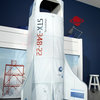 Astronaut Rocket Spaceship Twin Loft Bed