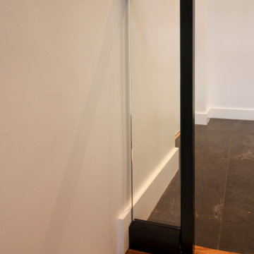 Project #98 | Modern Mono-beam Staircase with Glass Railing