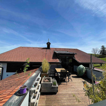 Wohnungserweiterung Aufstockung auf Garage