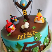 BirdB Birthday Cake
