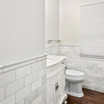 Elegant Powder Room & Entrance Foyer