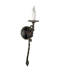 SC-139 Custom Hand Made Iron Sconce - Wall Sconces