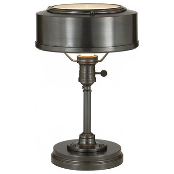 Henley Task Lamp, 1-Light, Bronze, 13"H (TOB 3197BZ 2G22W)