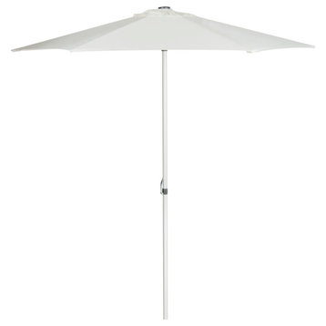 Safavieh Hurst Easy Glide Market Outdoor Umbrella, Natural