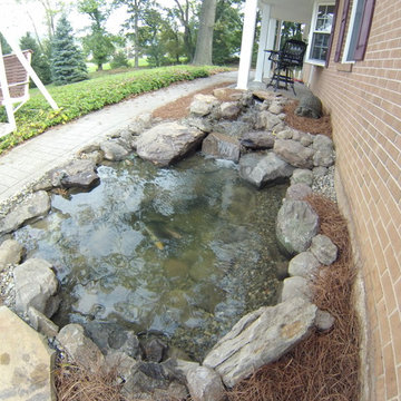 Front Yard Pond Install