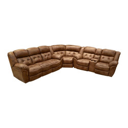 Cozy Corner Reclining Sectional - Sectional Sofas