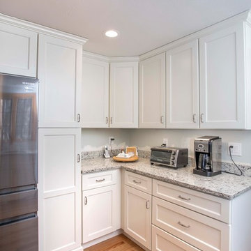 Simply lovely white Sandwich kitchen