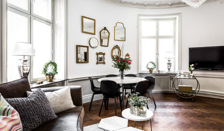 My Houzz: An Unusual Circular Flat Full of Period Features