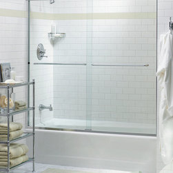 Oasis Frameless Bypass Shower Doors - Shower Doors