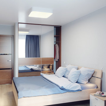 Bachelor Apartment Remodeling - Contemporary Design | 3D Rendering