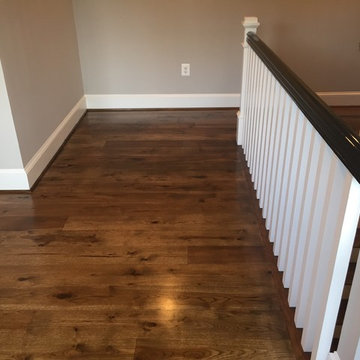 Wide hickory plank project, Arlington