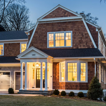Bethesda Dutch Colonial, street view