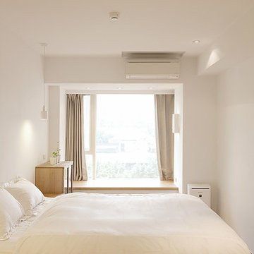 Dunearn Suites Interior Design by SpaceArt - Japanese Bedroom Design